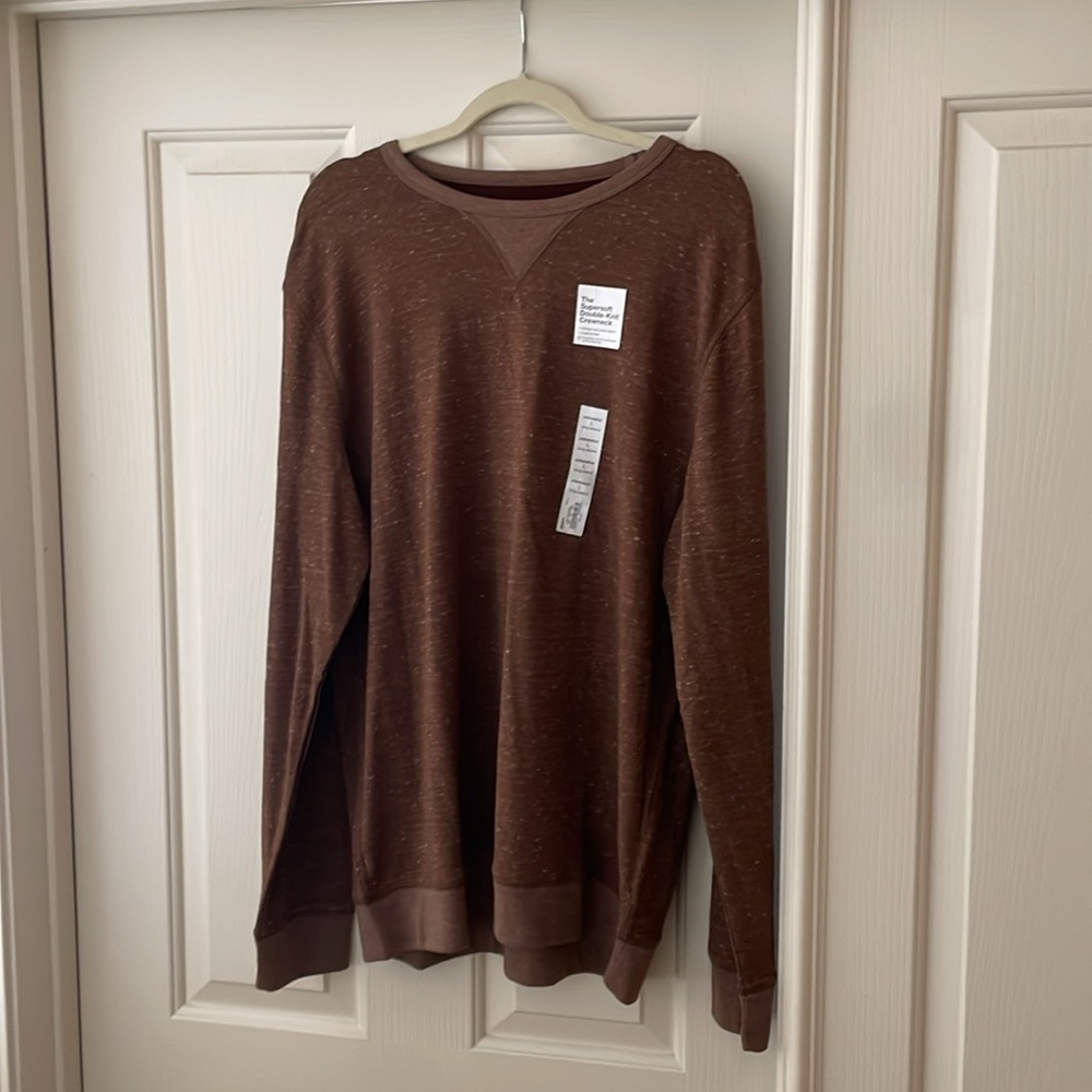 Sonoma Long Sleeve Crewneck (Brown) (LG)